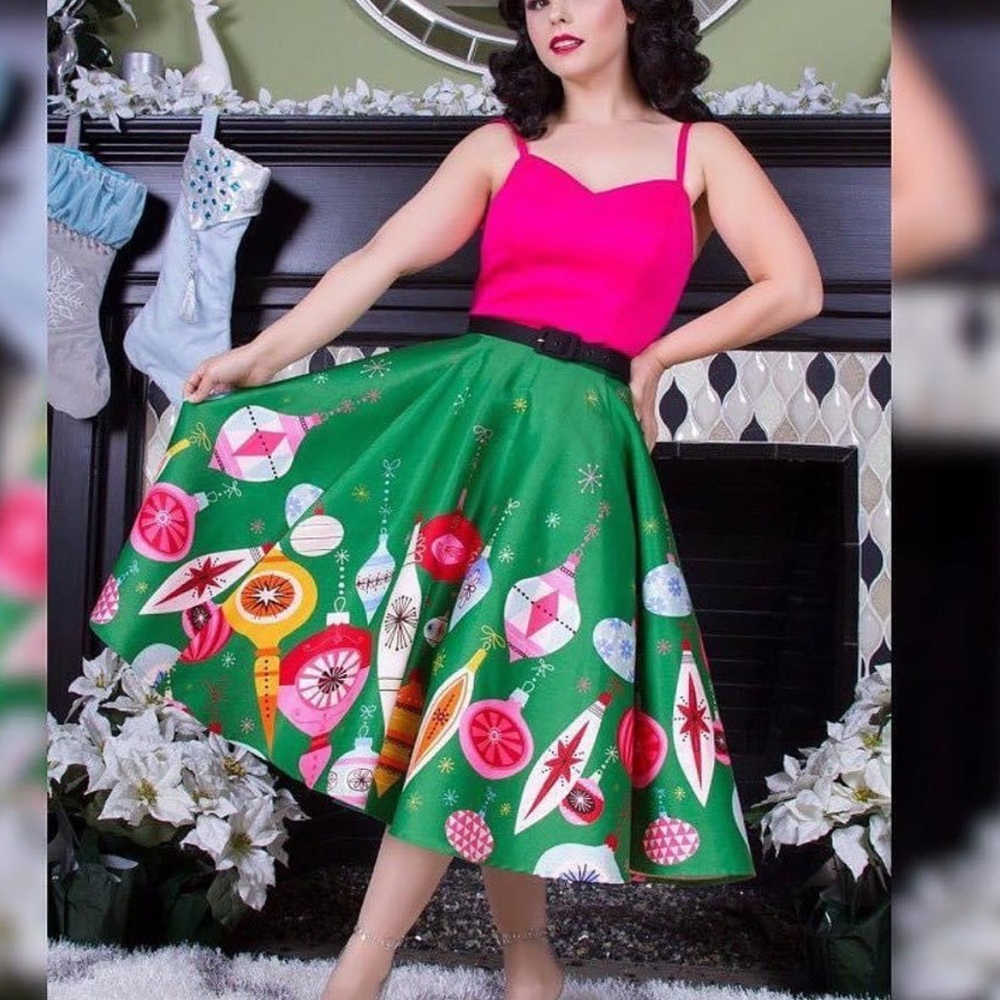 PUG Audrey dress in Ornament